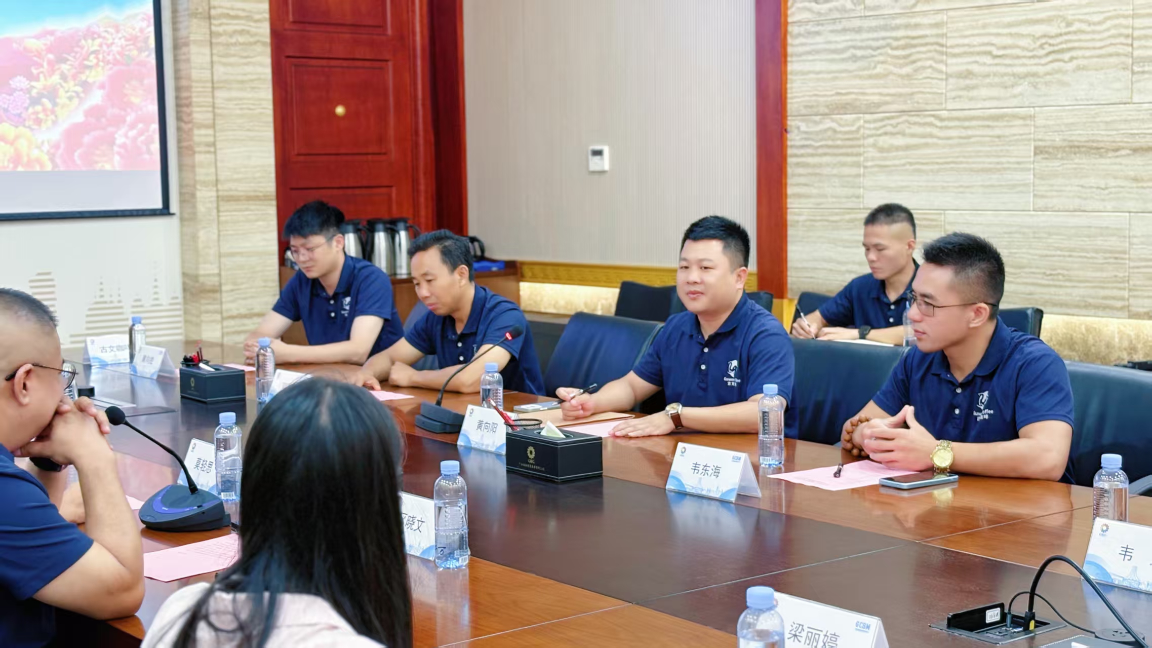 第23届中国—东盟博览会官方指定饮品签约仪式现场